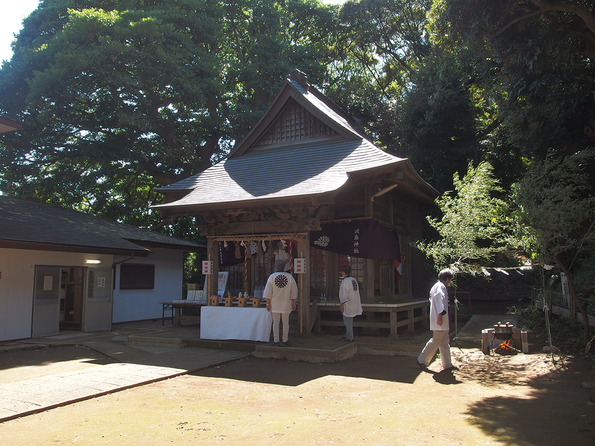 笠間鹿島神社（横浜市栄区笠間）