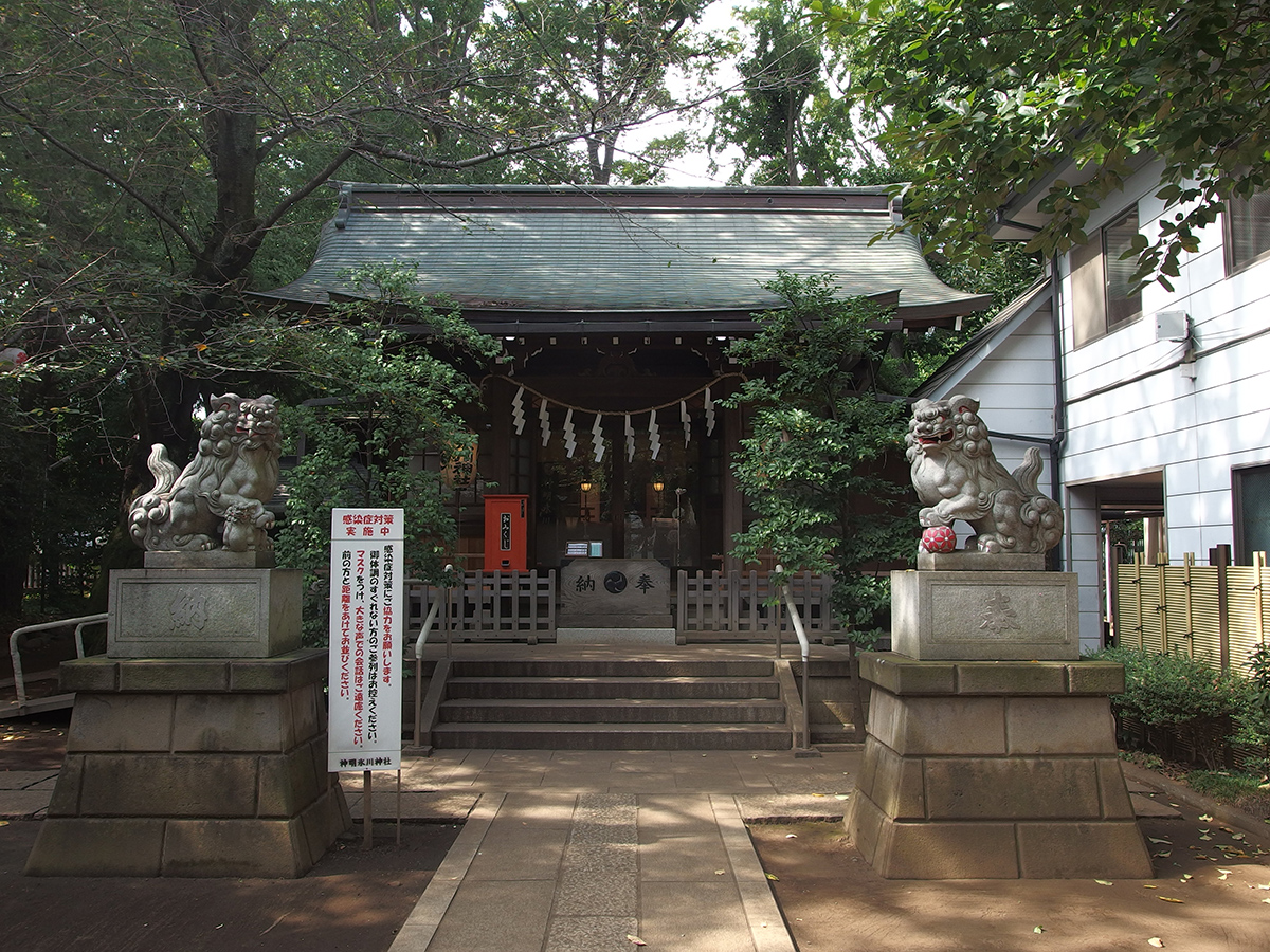 神明氷川神社（中野区弥生町）