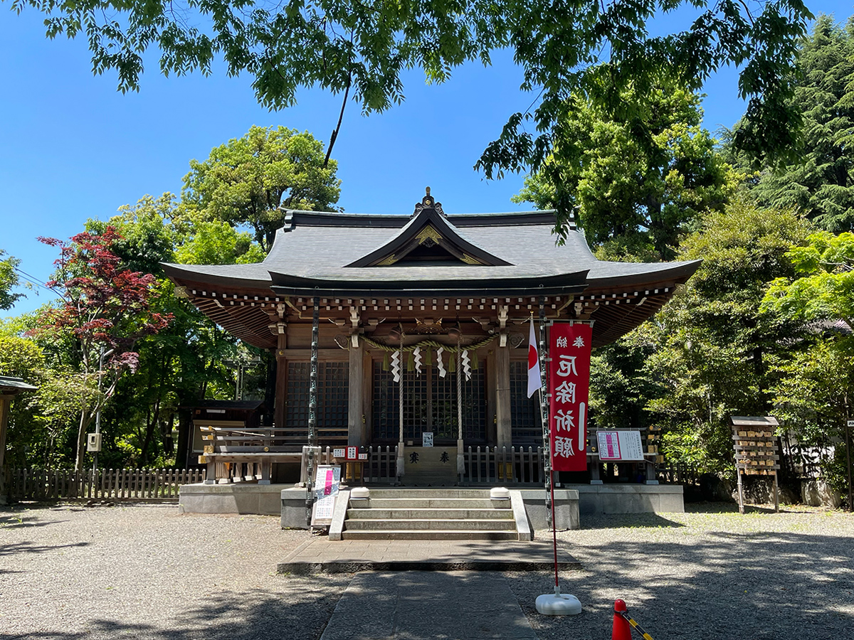 青渭神社（調布市深大寺元町）