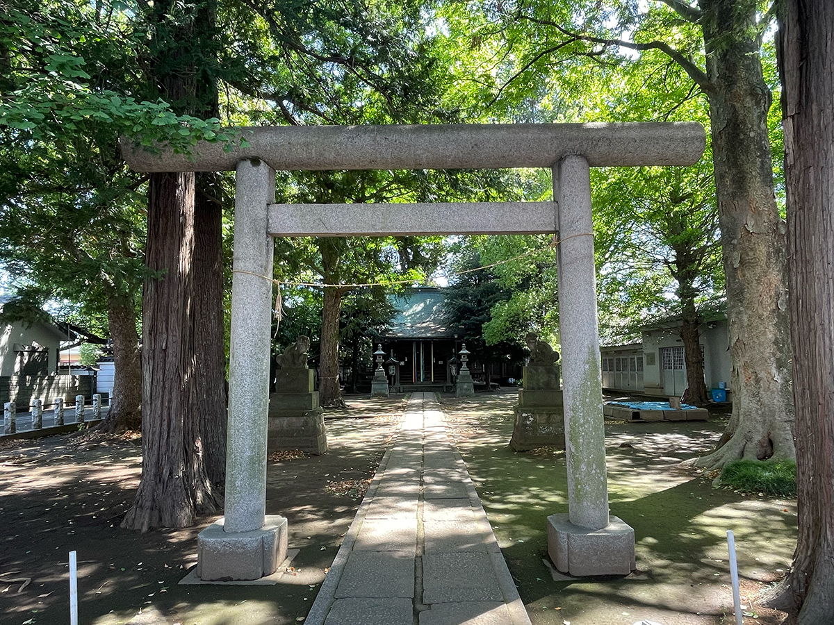 上連雀神明社（三鷹市上連雀）