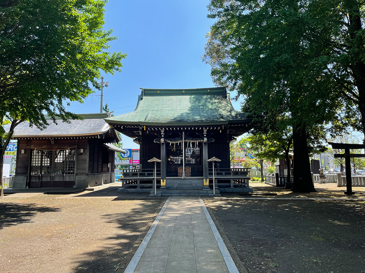 野崎八幡社（三鷹市野崎）