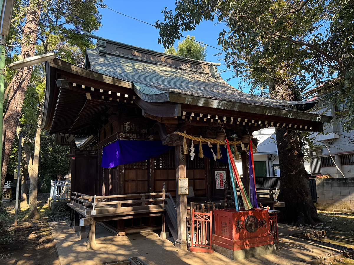 西高井戸松庵稲荷神社（杉並区松庵）