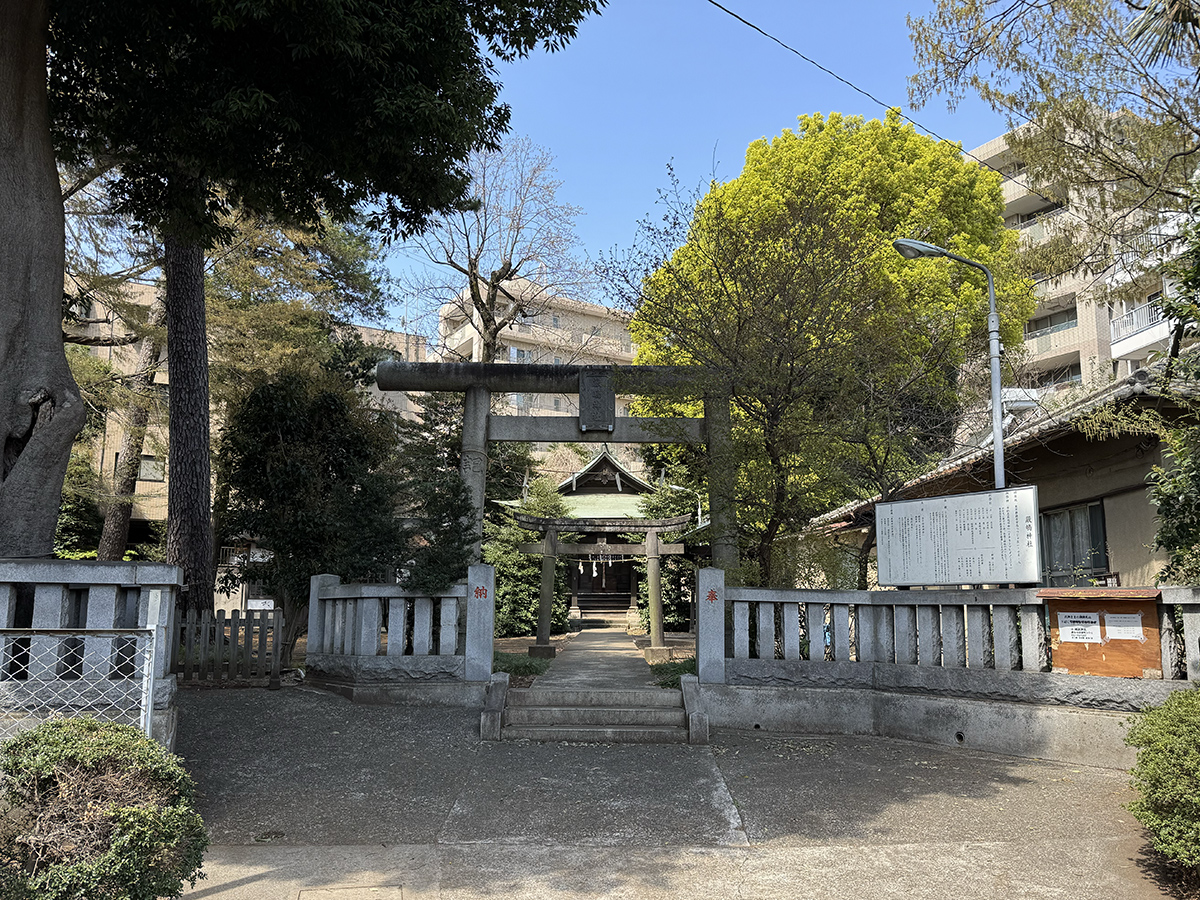 金子嚴島神社（調布市西つつじケ丘）