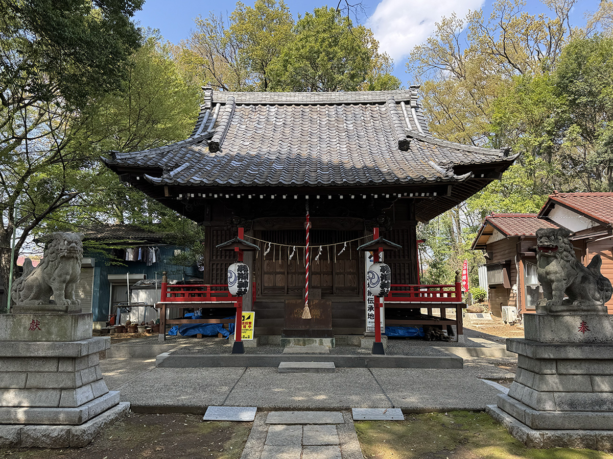 勝淵神社（三鷹市新川）