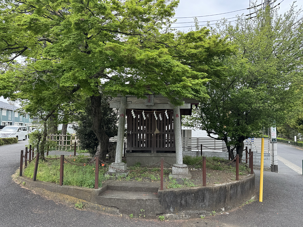 堅牢地神社（調布市野水）