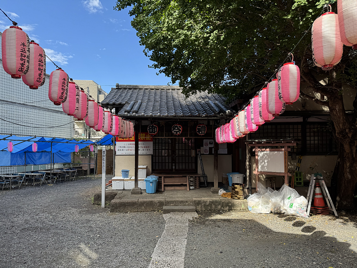 宗参寺弁天堂（新宿区弁天町）