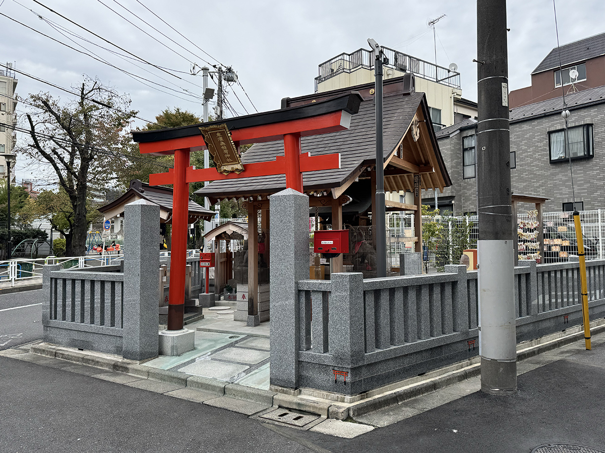 東灌森稲荷神社（北区東田端）
